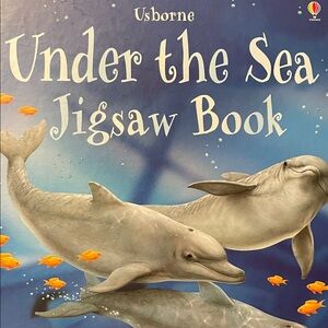 Usborne Under the Sea Jigsaw Book - Blue and Gray